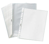 TYH Supplies Economy 11 Hole Clear Sheet Protectors, 8-1/2" x 11" Non Vinyl Acid Free, Box of 200