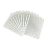 TYH Supplies Economy 11 Hole Clear Sheet Protectors, 8-1/2" x 11" Non Vinyl Acid Free, Box of 200